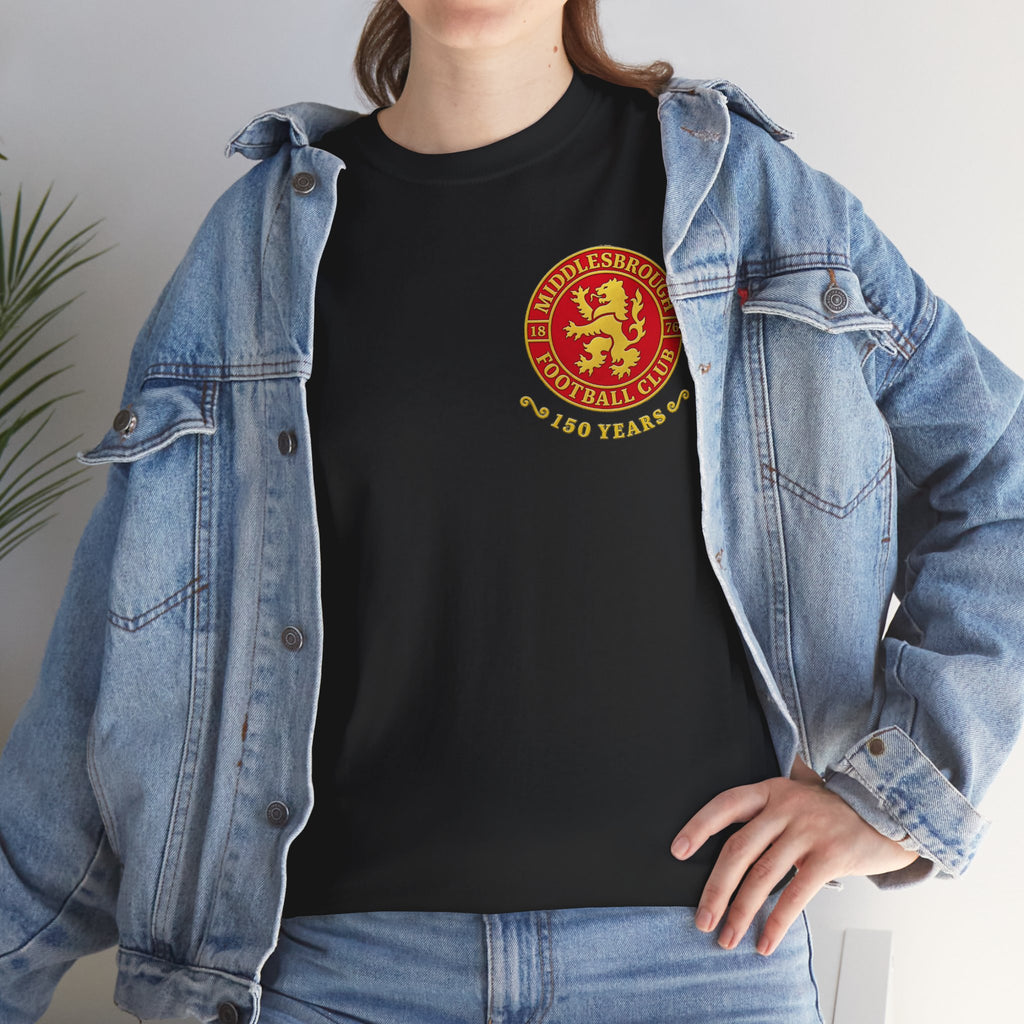 Middlesbrough 150th Crest Cotton T-Shirt