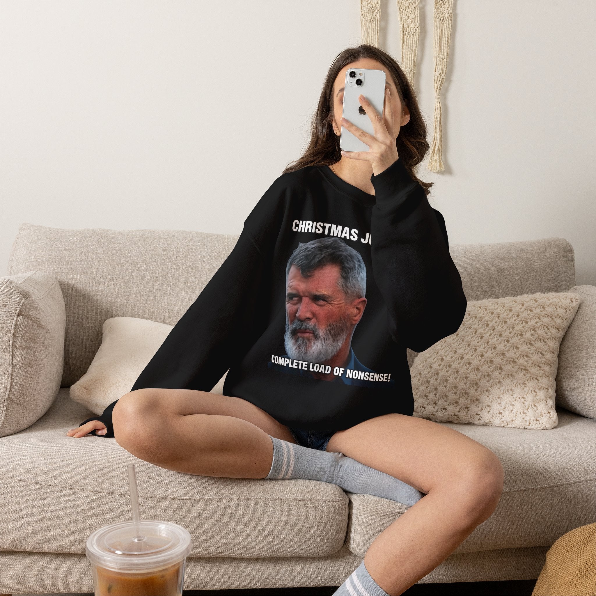 Roy Keane Christmas Jumper? Complete Load of Nonsense Sweatshirt