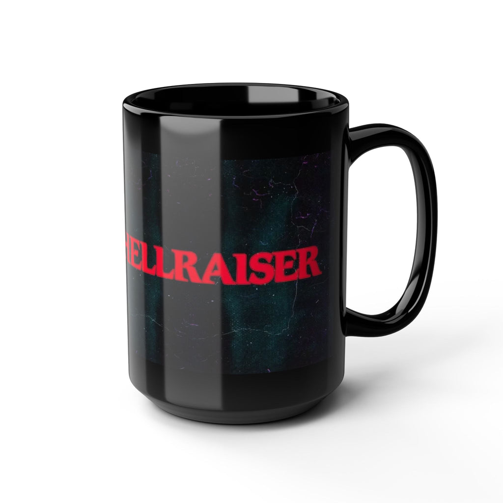 Hellraiser Movie Logo Black Coffee Mug — Horror Fan 11oz/15oz