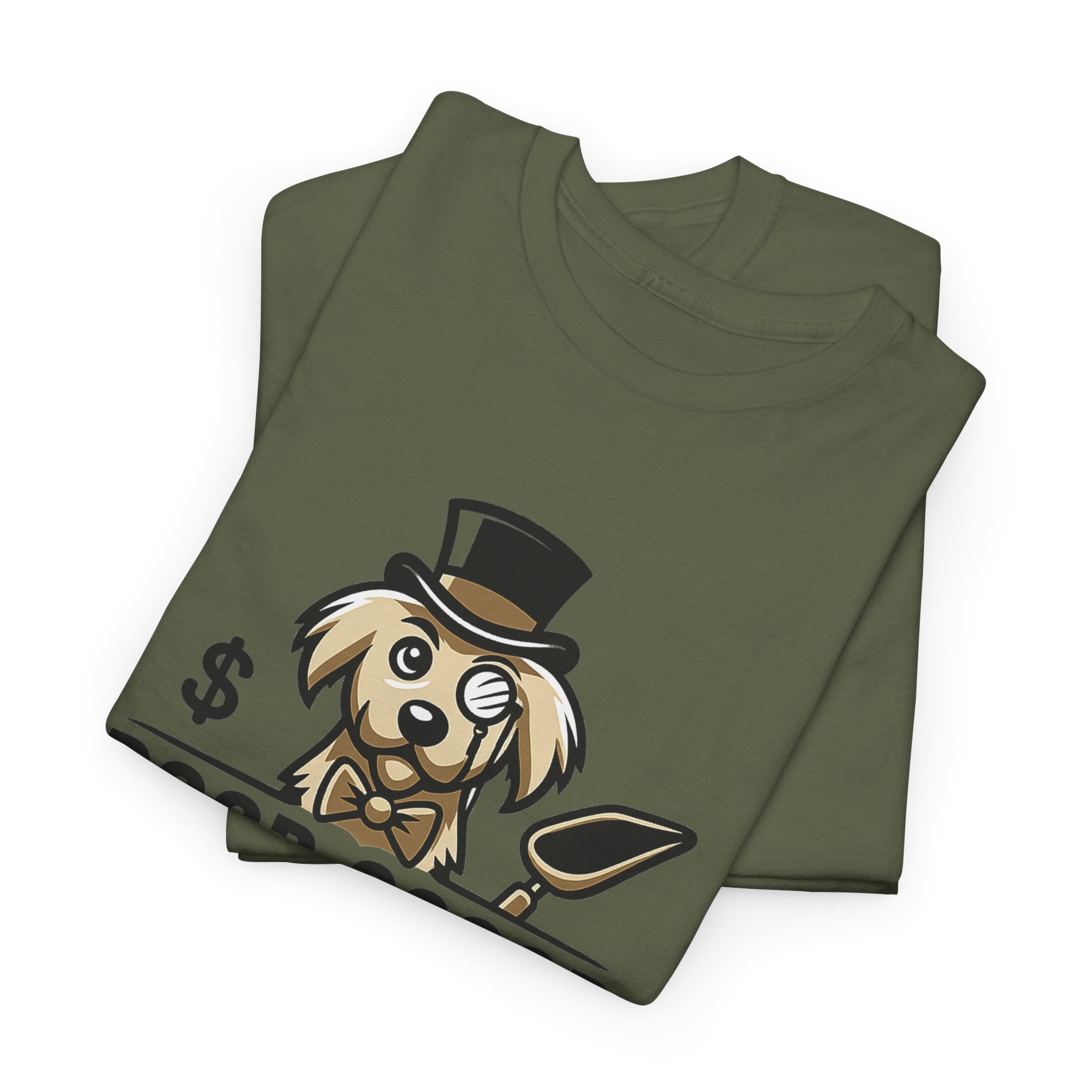 Poop Scoop Millionaire T-Shirt — Funny Dog Poop Scooping Tee