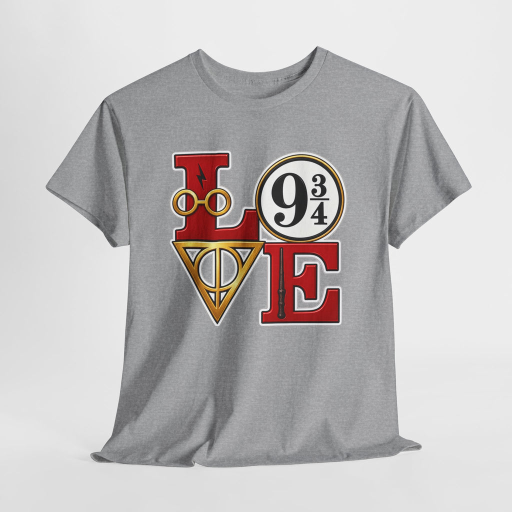 Harry Potter Inspired Love 9 3/4 Wizardry Tee
