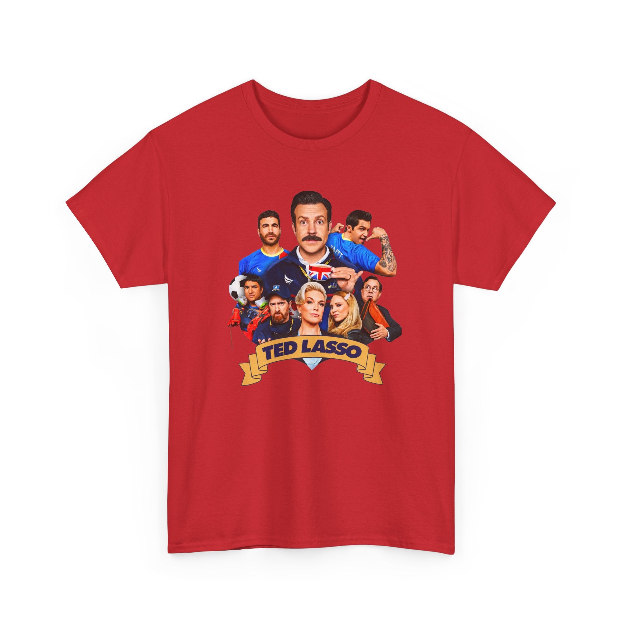 Ted Lasso Inspired Cast Graphic Tee — TV Show Fan Shirt
