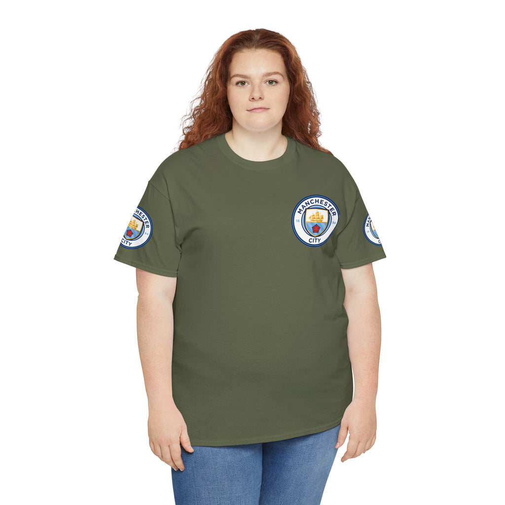 Manchester City Crest T-Shirt — Football Club Logo Tee