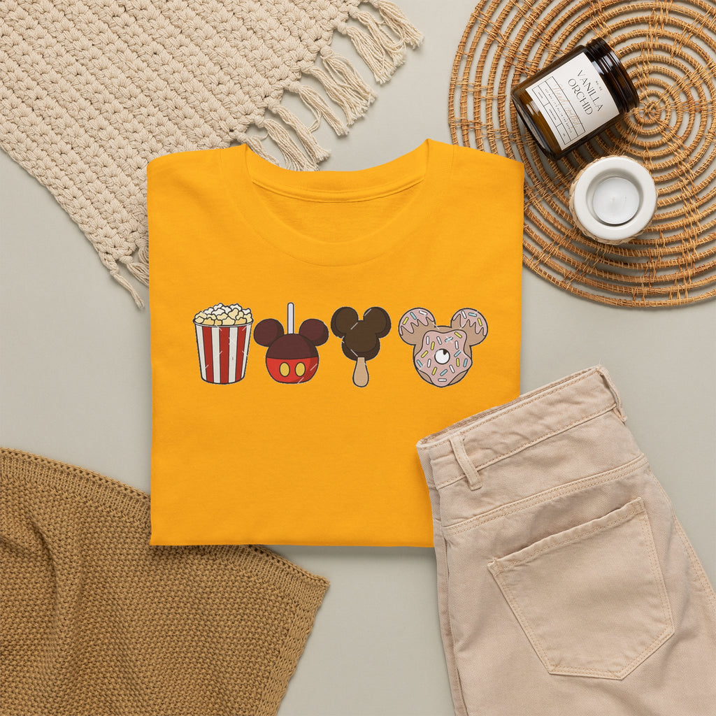 Disney snacks inspired Unisex Heavy Cotton Tee