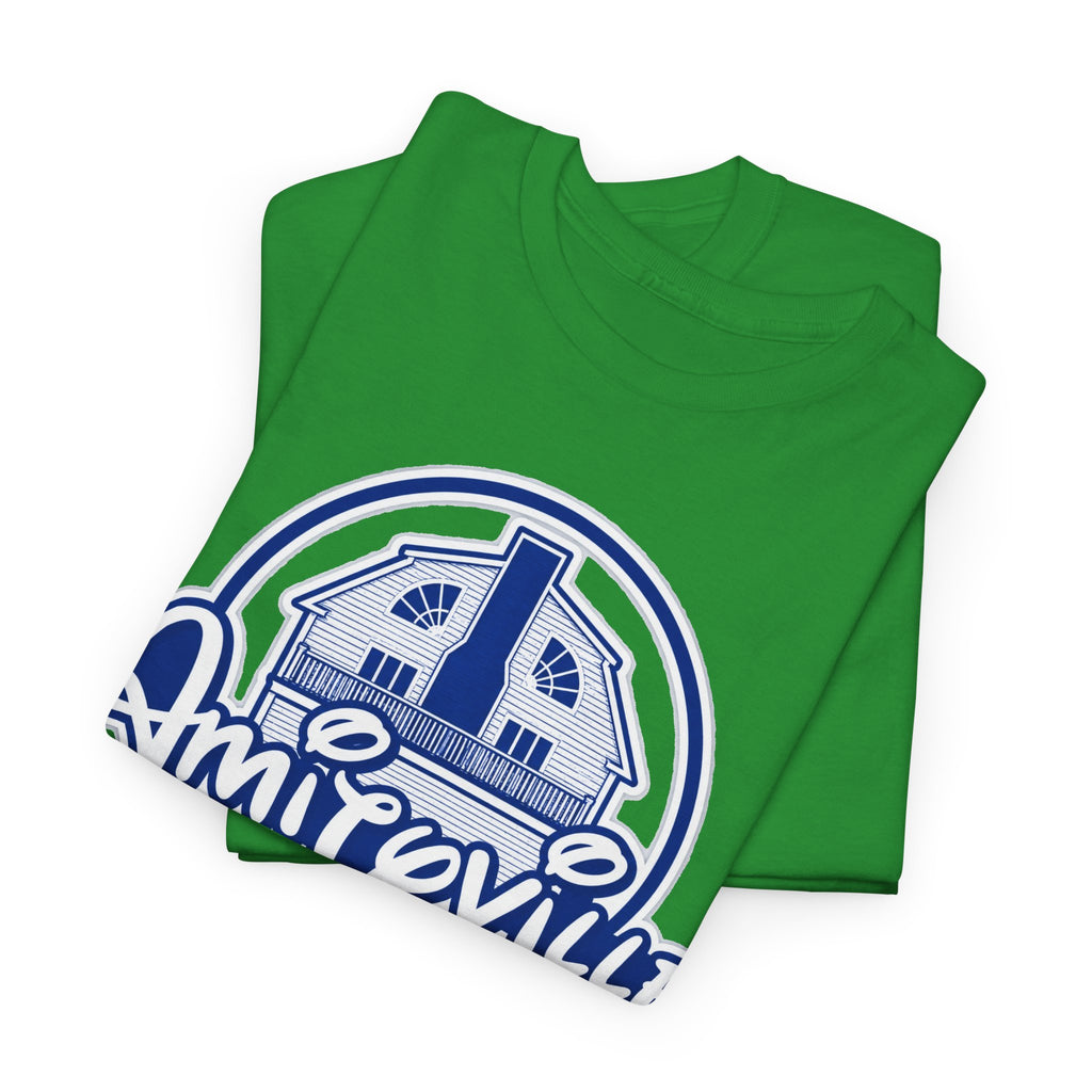 Amityville Horror Tee – "Amityville: The Scariest Place on Earth" Graphic Shirt