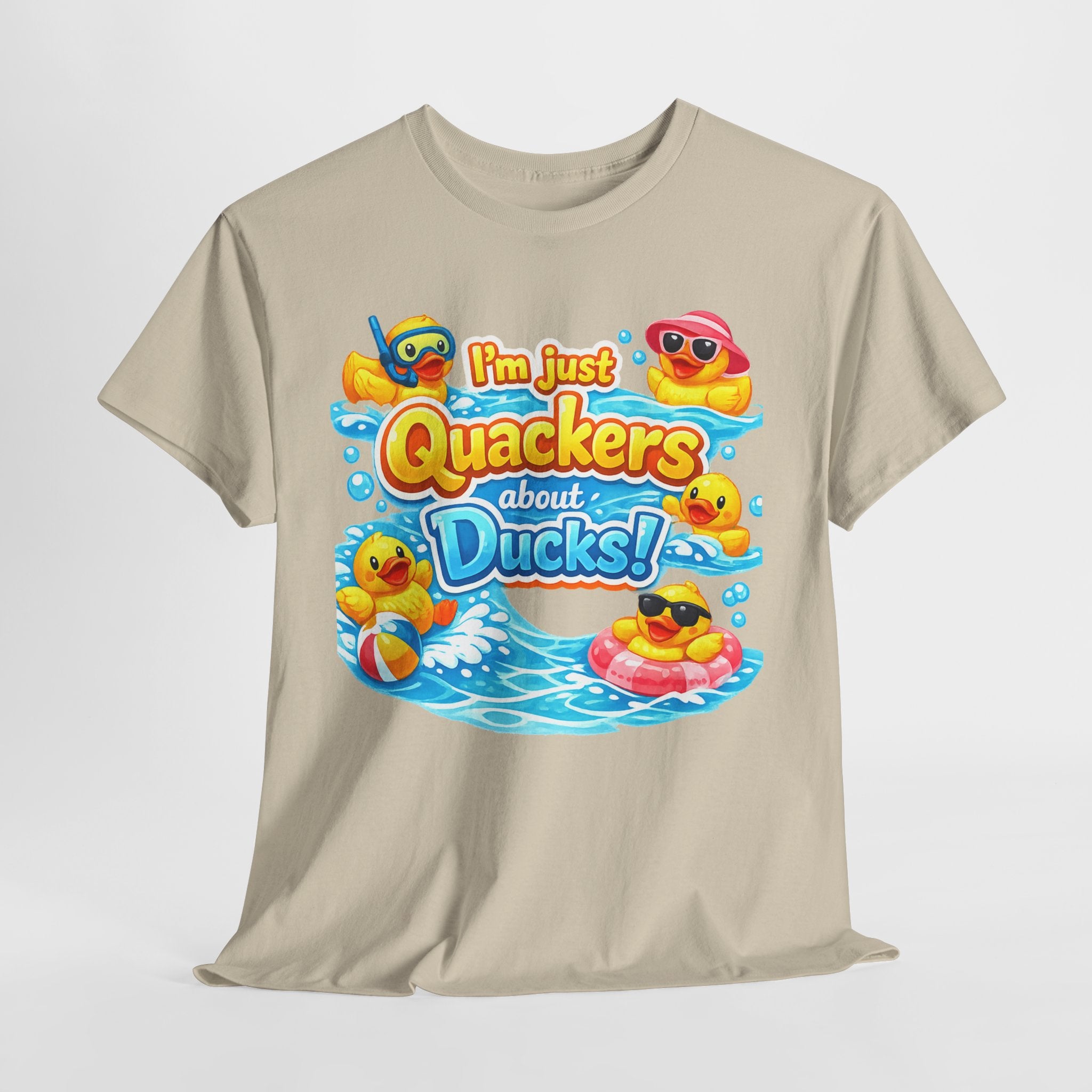 I'm Just Quackers About Ducks! Cute Rubber Duck Pool Tee