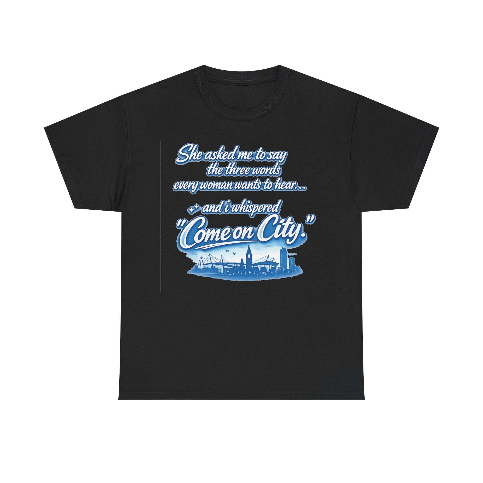 Come on City Skyline Tee — Retro Script Urban Pride T‑Shirt