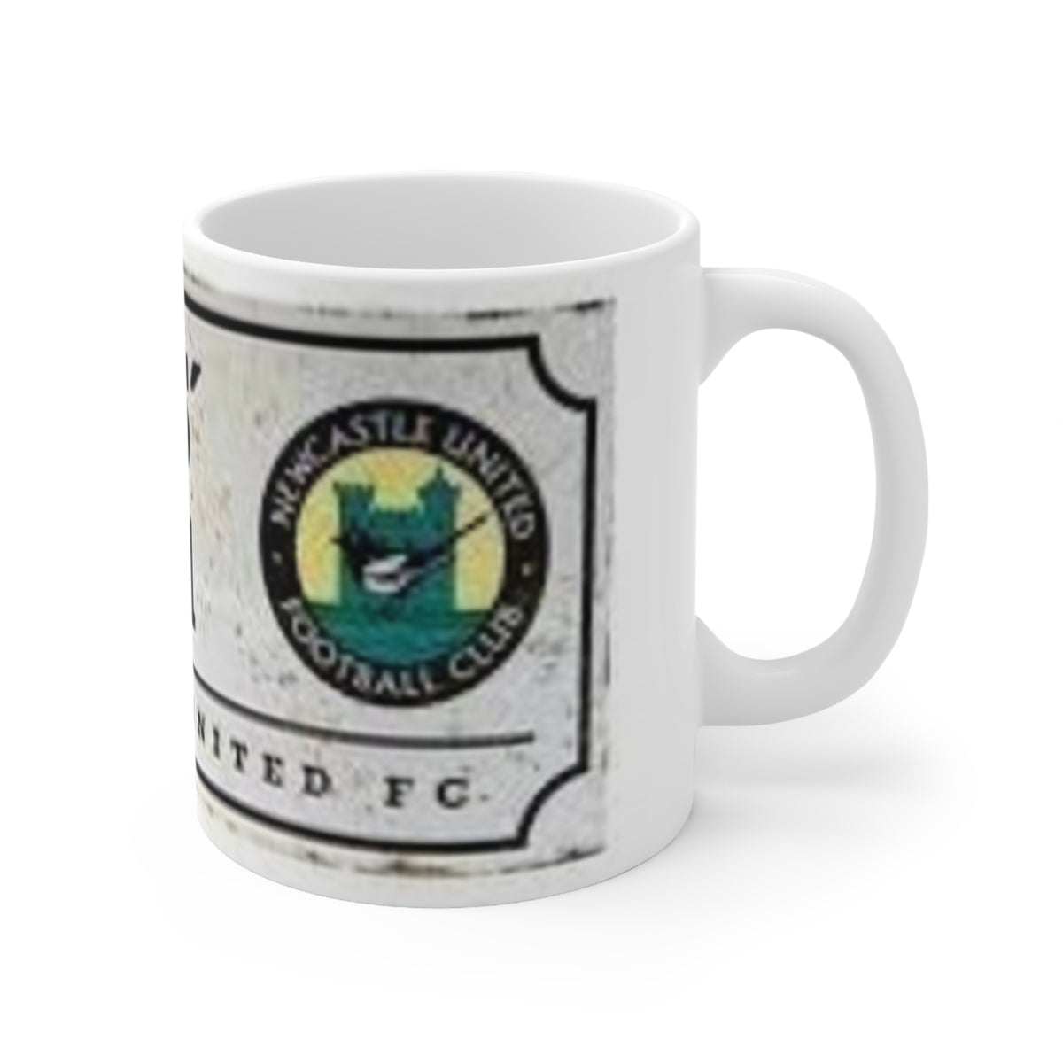 St James' Park Newcastle United Vintage Stadium Mug — Ceramic Coffee Cup (11oz/15oz)