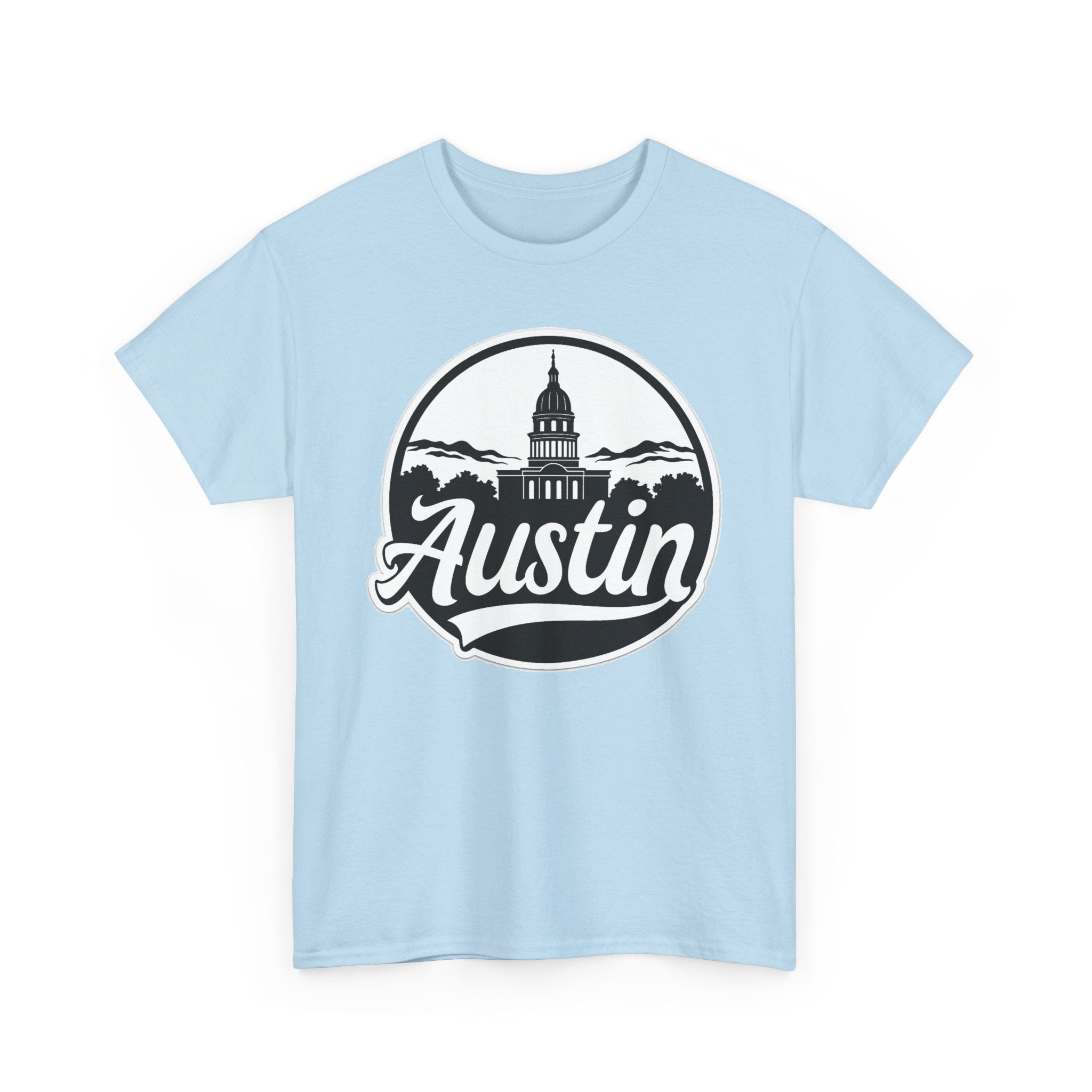 Austin Capitol Graphic Cotton T-Shirt / Tee