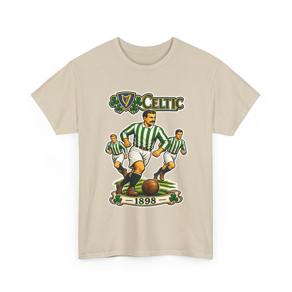 Celtic Football Retro Players Tee — 1898 Vintage Soccer Shirt