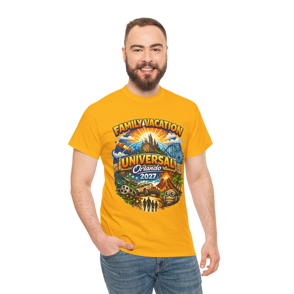 Universal Orlando 2027 Family Vacation T-Shirt