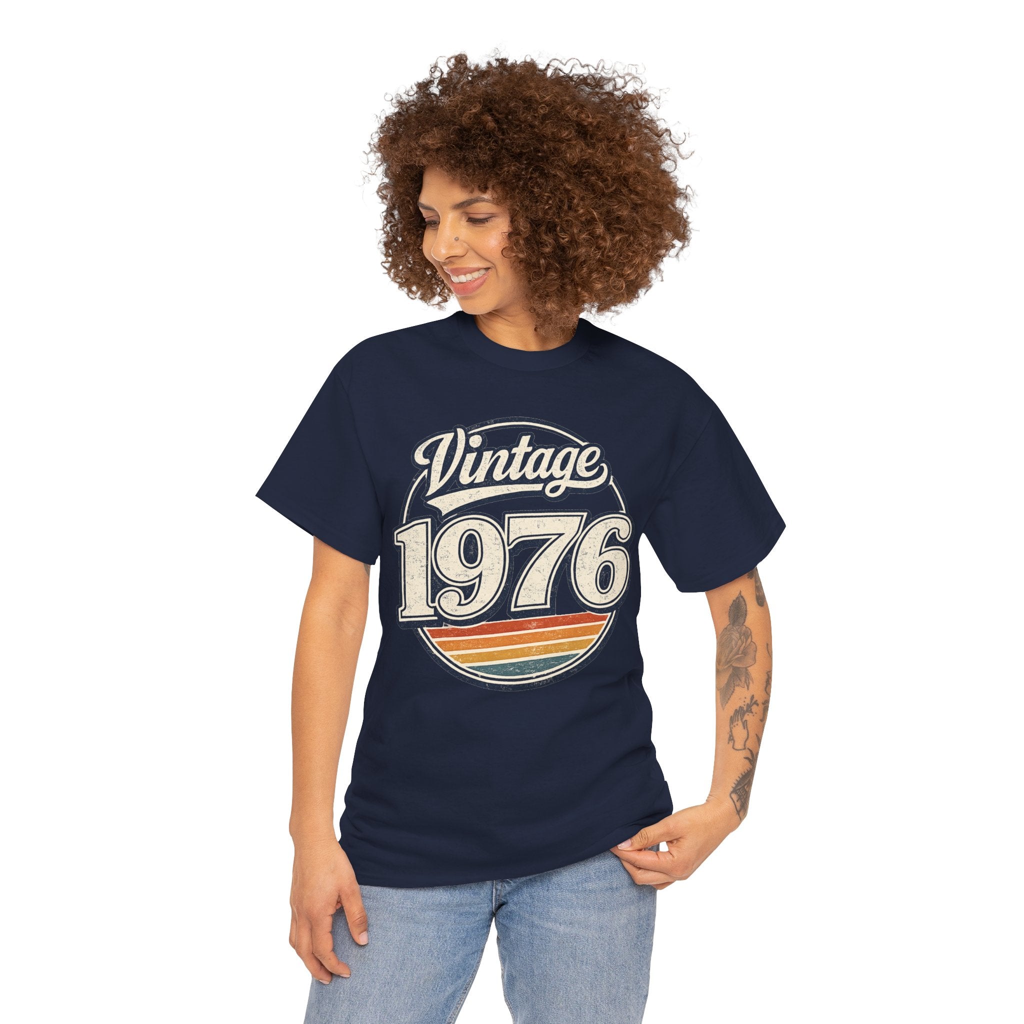Vintage 1976 Retro Birthday Tee