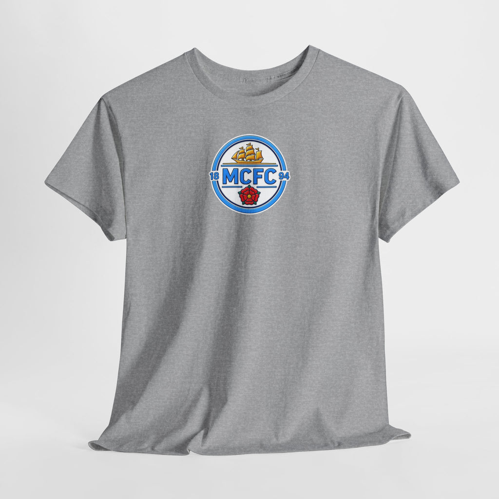 MCFC Retro Crest T‑Shirt — Vintage Soccer Fan Tee