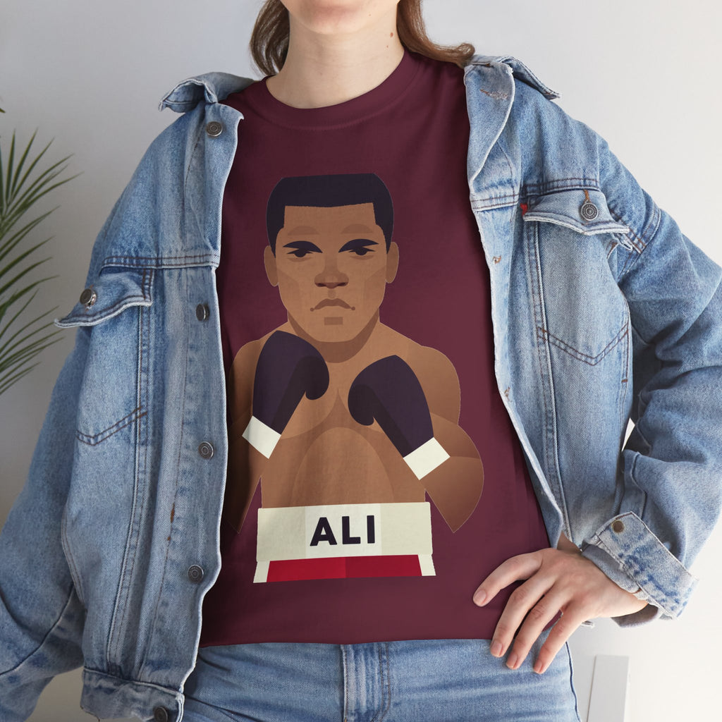 Muhammad Ali Boxing Champion Cotton T-Shirt