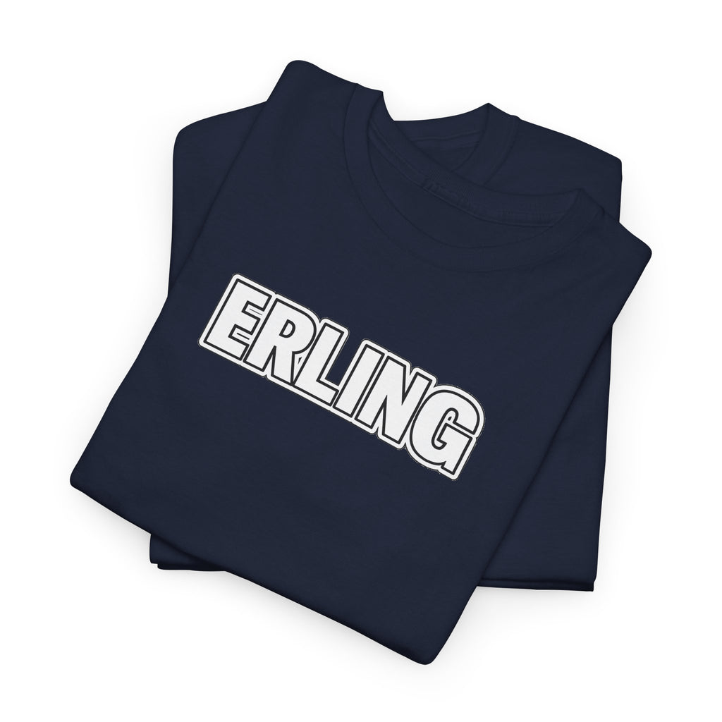 Erling Haaland Name Tee — Personalized Minimalist T-Shirt