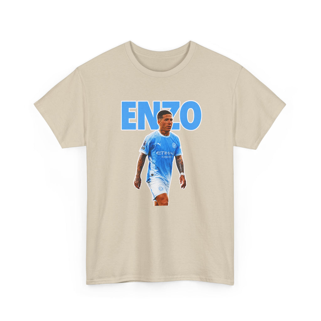 Enzo Fernandez Manchester City Inspired Cotton T-Shirt