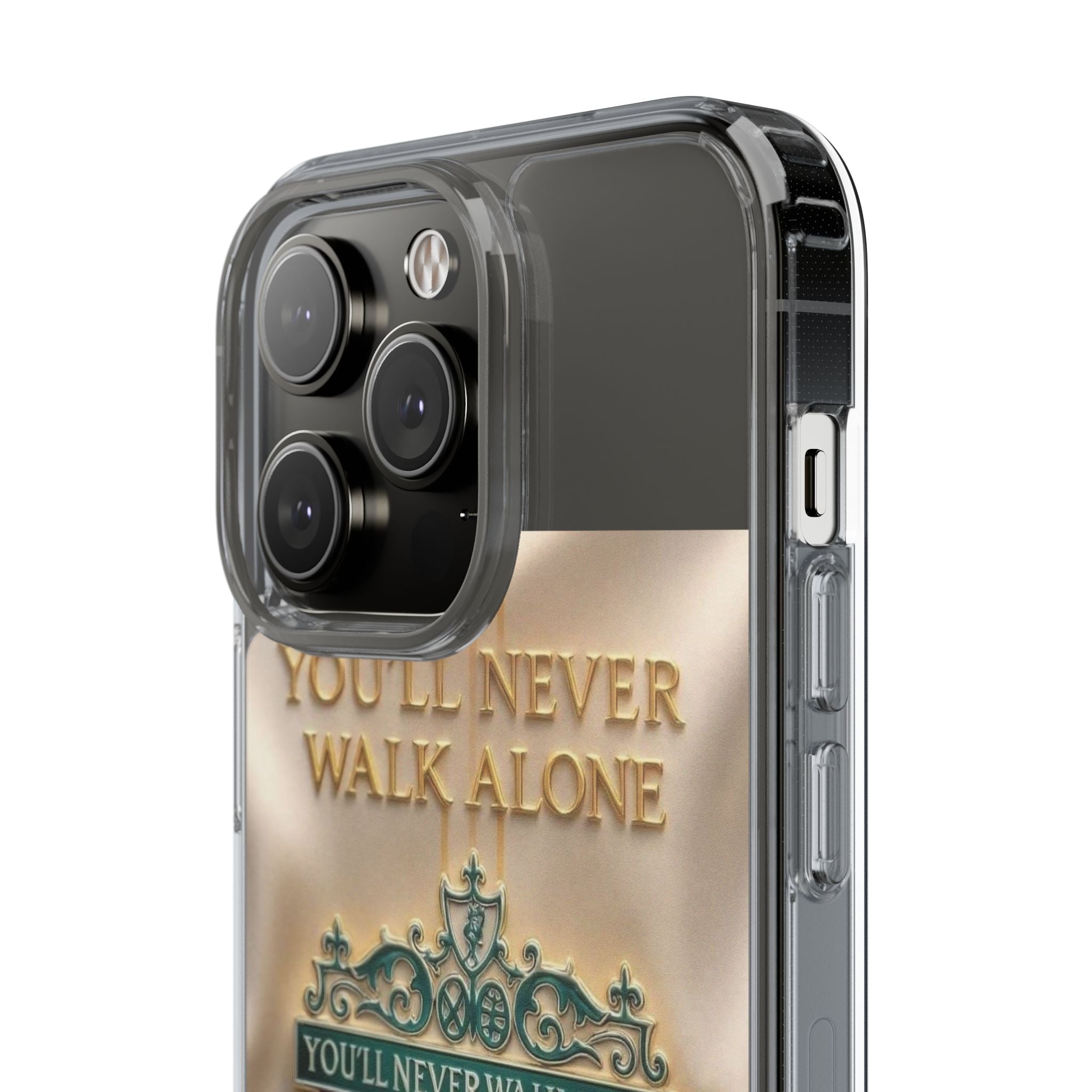 Liverpool FC 'You'll Never Walk Alone' Clear Phone Case