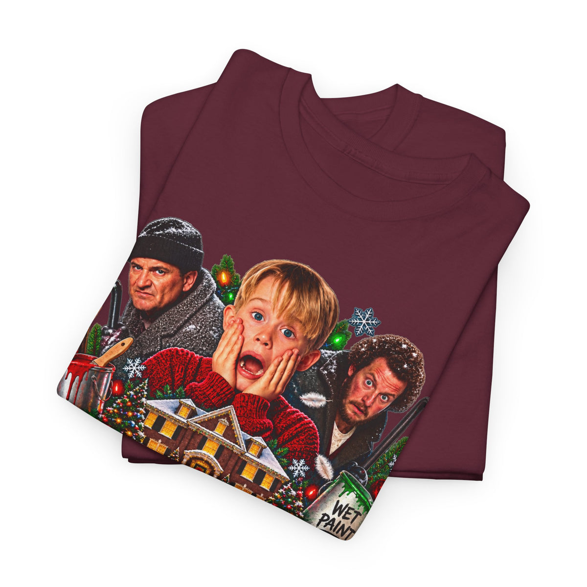 #Christmas Tee - "Merry Christmas Ya Filthy Animal" Home Alone Movie Holiday Shirt