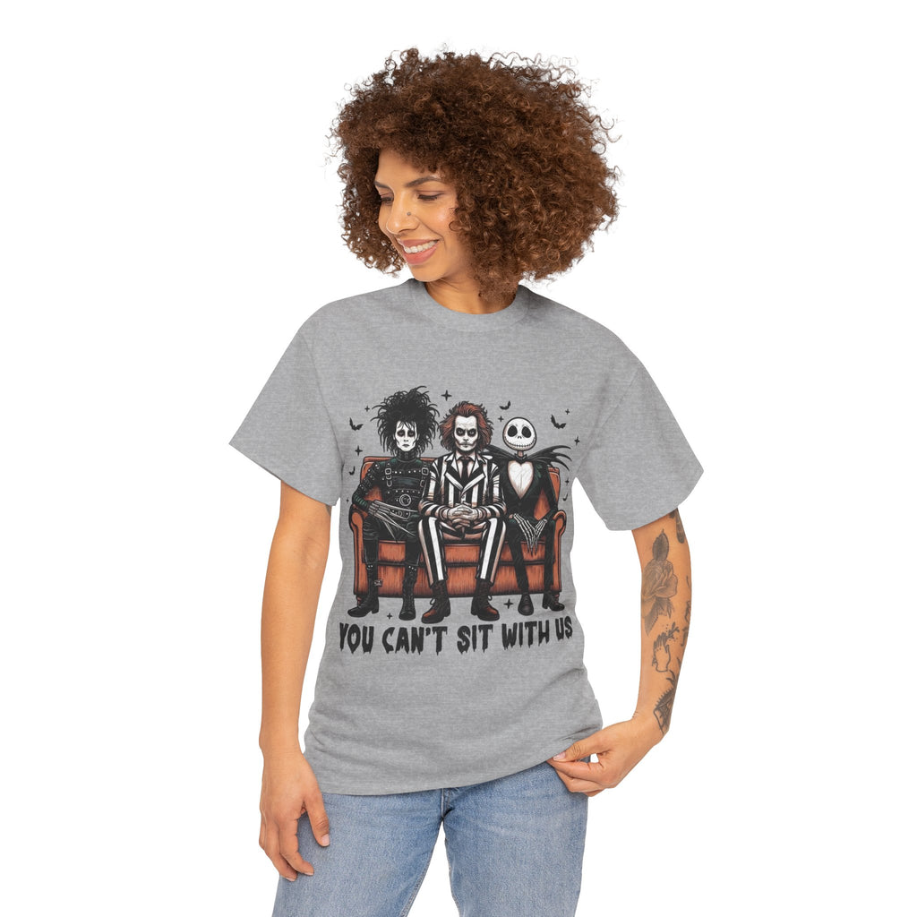 Johnny Depp Graphic Tee — 'You Can't Sit With Us' Halloween Horror Trio T-Shirt
