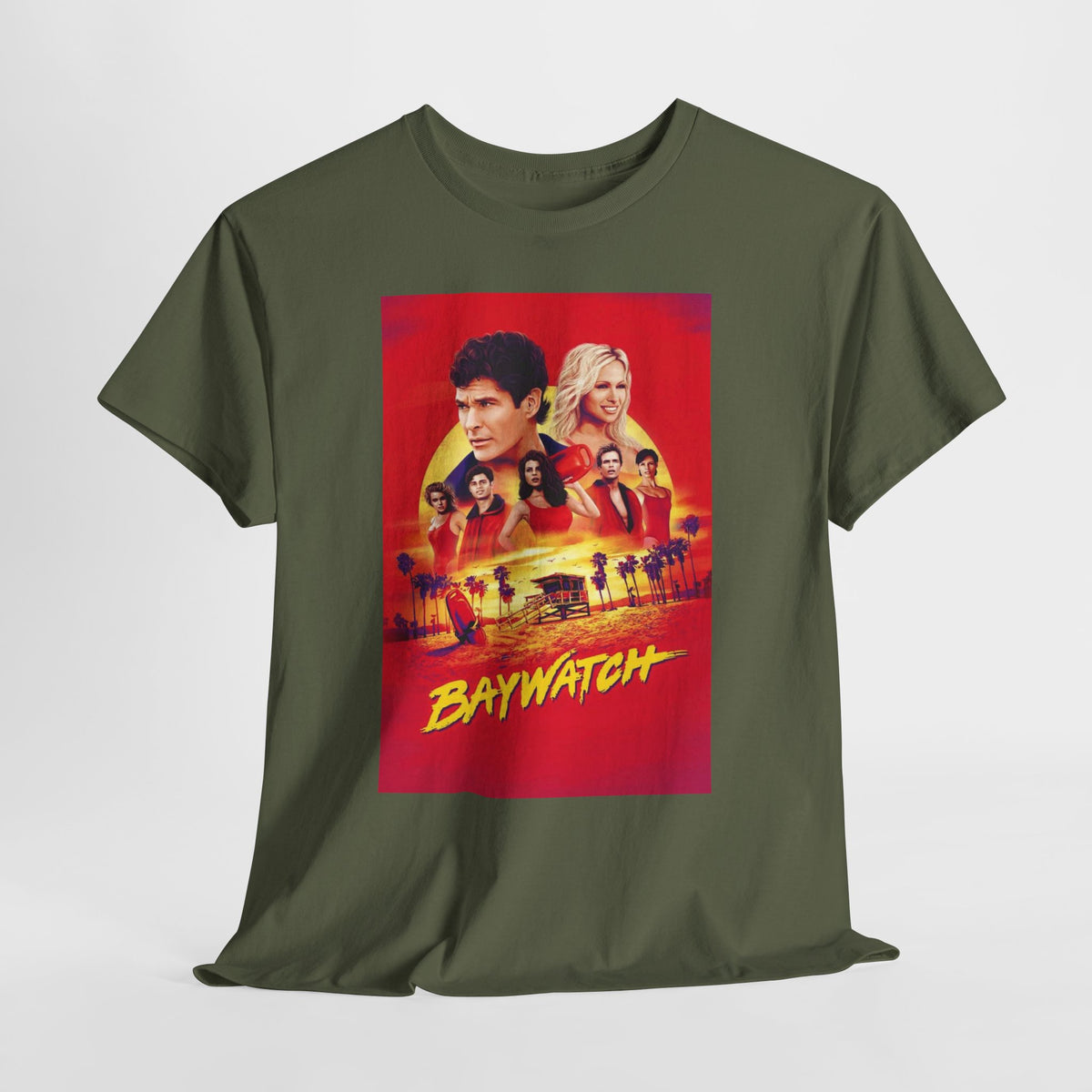 Baywatch Movie Poster Cotton T-Shirt
