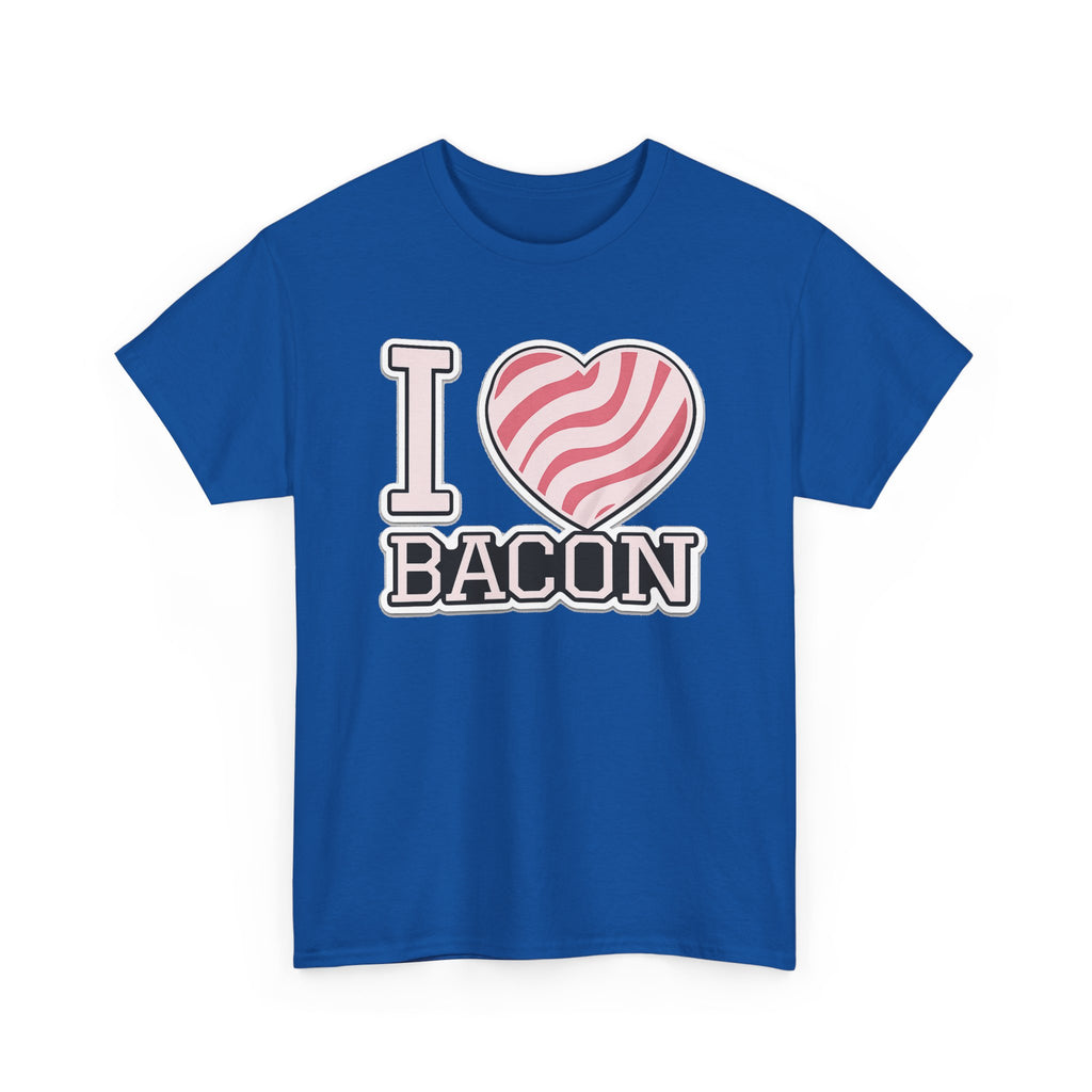 I Heart Bacon T-Shirt — Funny Novelty Bacon Lover Tee