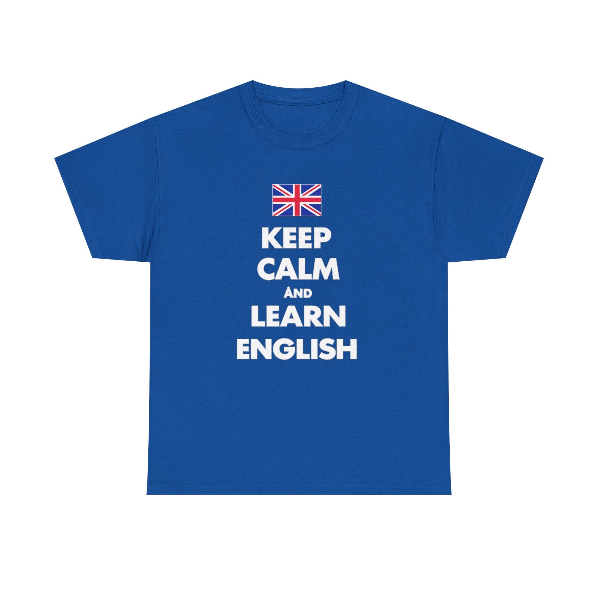 Keep Calm and Learn English T‑Shirt