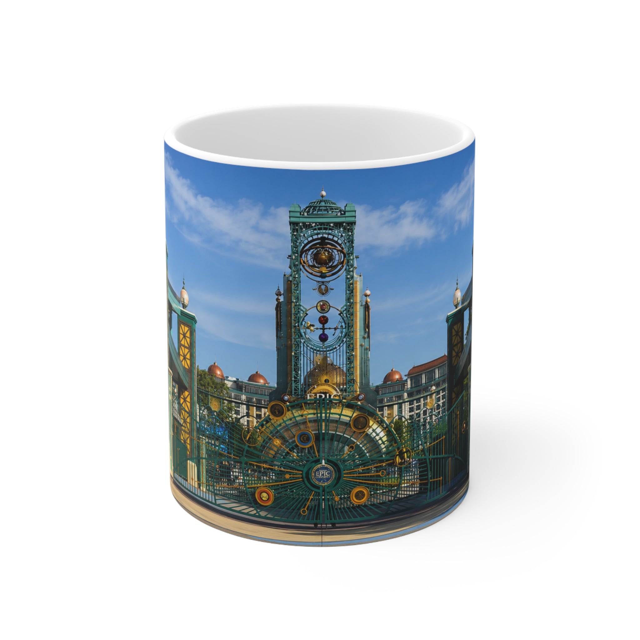 Epic Universe Gateway Ceramic Coffee Mug – 11oz & 15oz