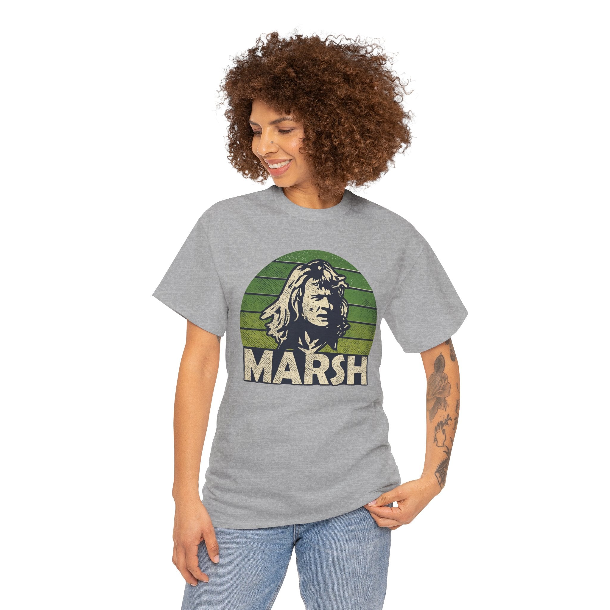 Rodney Marsh Retro Portrait Tee — Graphic T-Shirt