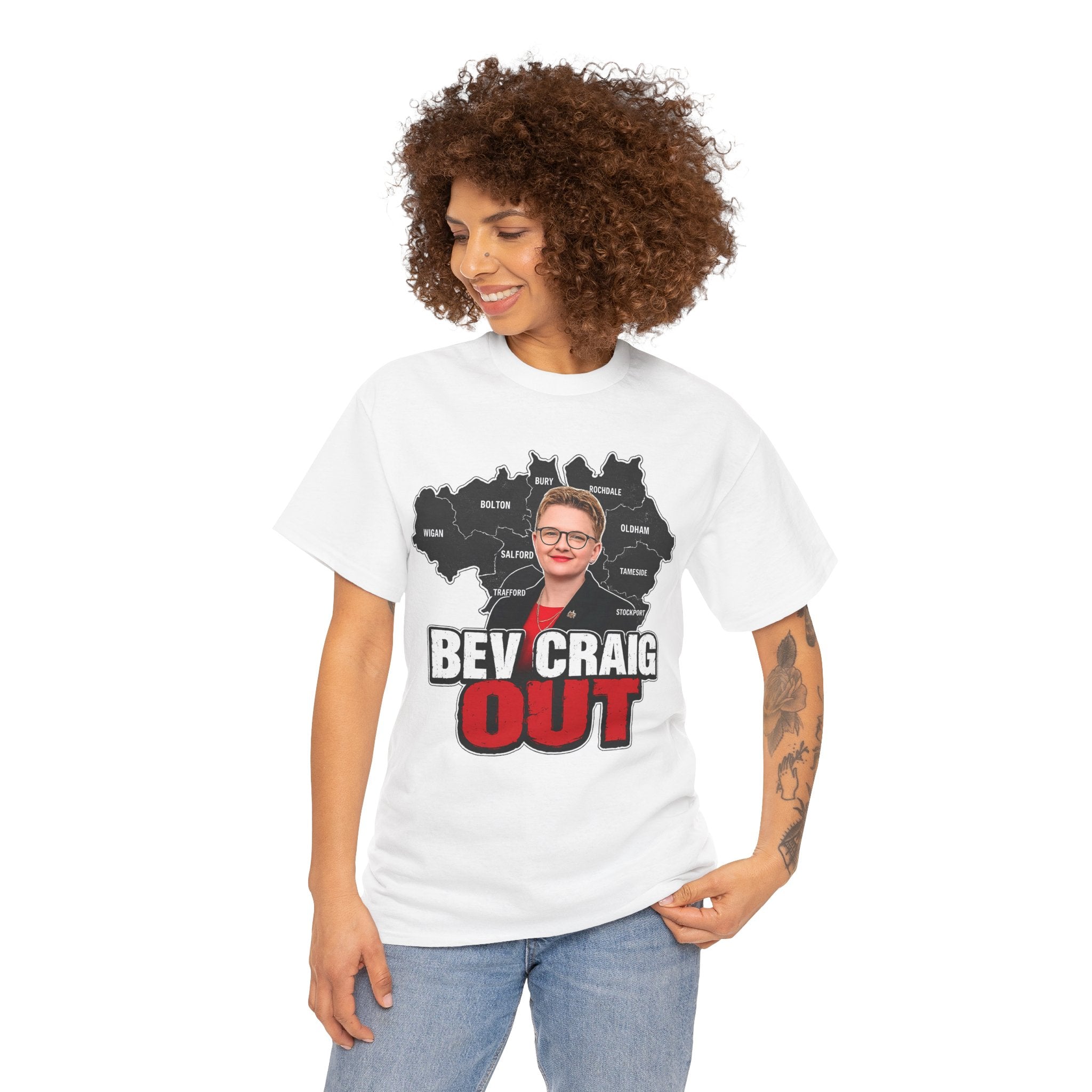 Bev Craig Out Greater Manchester Mayor Tee / T-Shirt