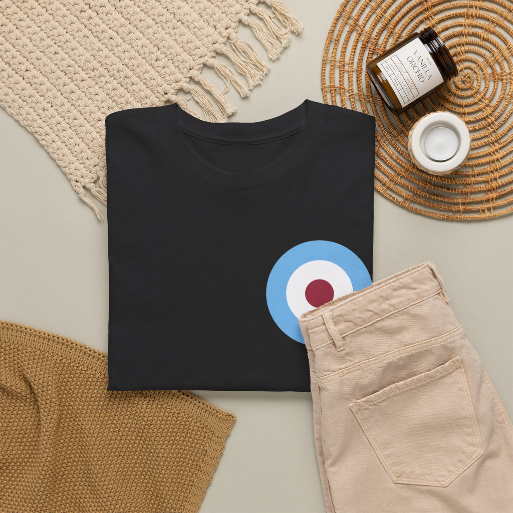 Manchester City Inspired Target Roundel Cotton T-Shirt