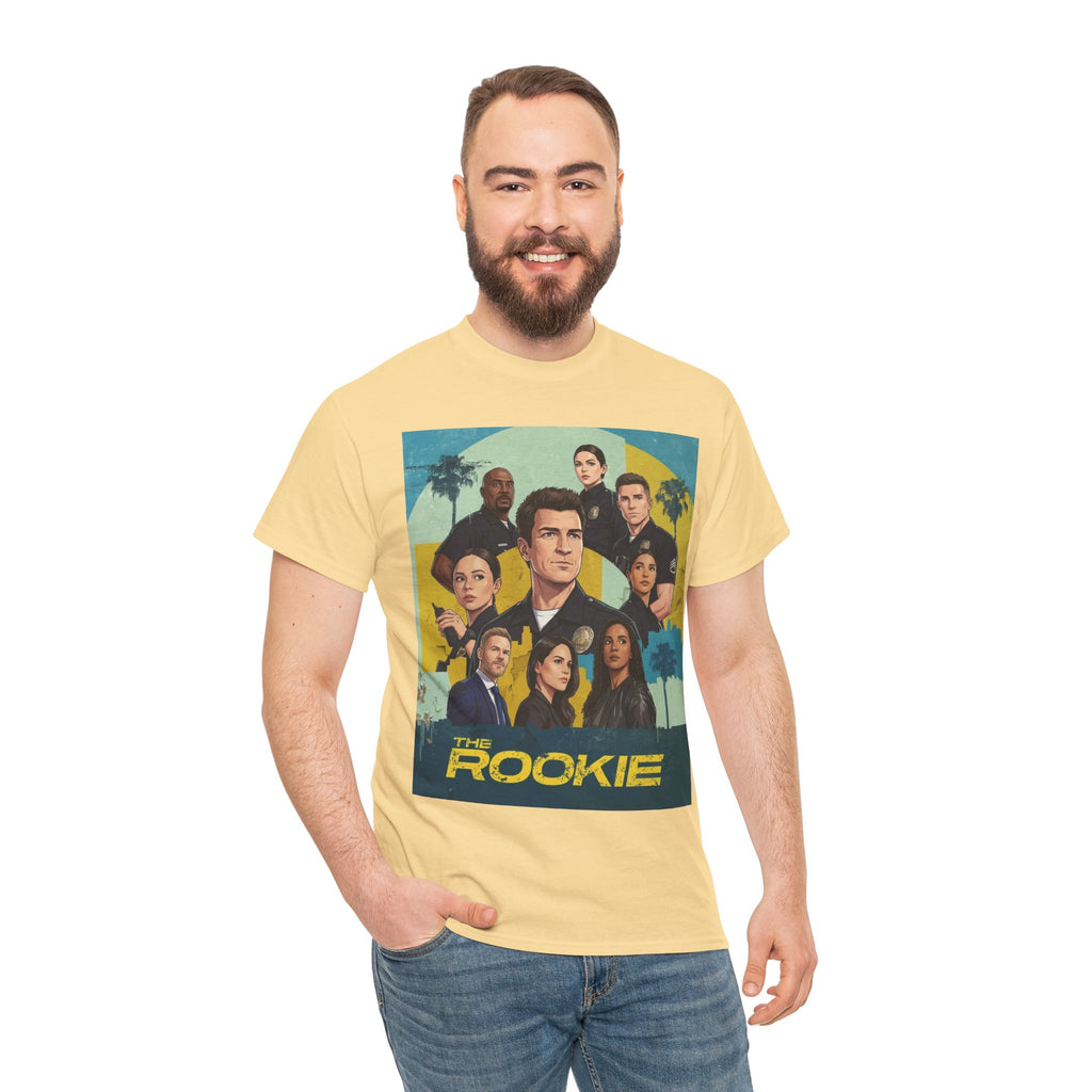The Rookie TV Cast Graphic Tee — Vintage Poster Style Shirt