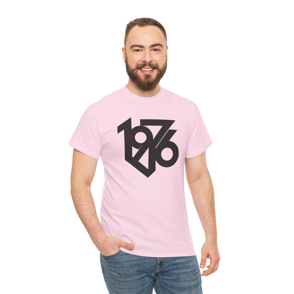 1976 Collection Logo Cotton T-Shirt — Vintage Year Graphic Tee