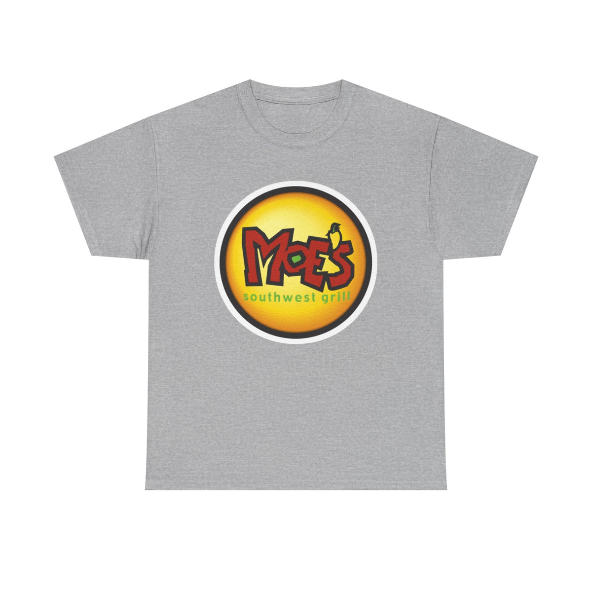 Moe's Universal Inspired T-Shirt — "Moe's Southwest Grill" Logo Tee