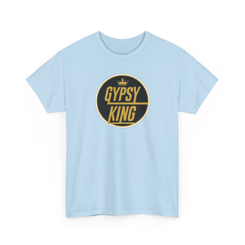 Gypsy King Graphic Tee — Retro Black & Gold Crown Logo T‑Shirt