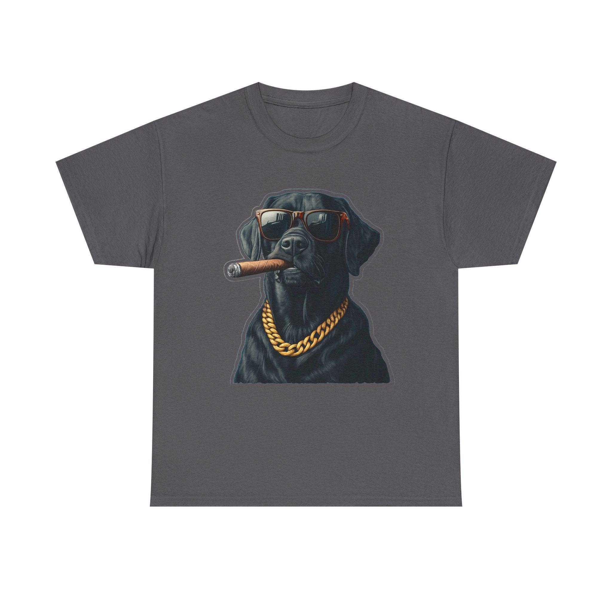 Cool Rottweiler Smoking Cigar Graphic Tee — Dog Lover Streetwear