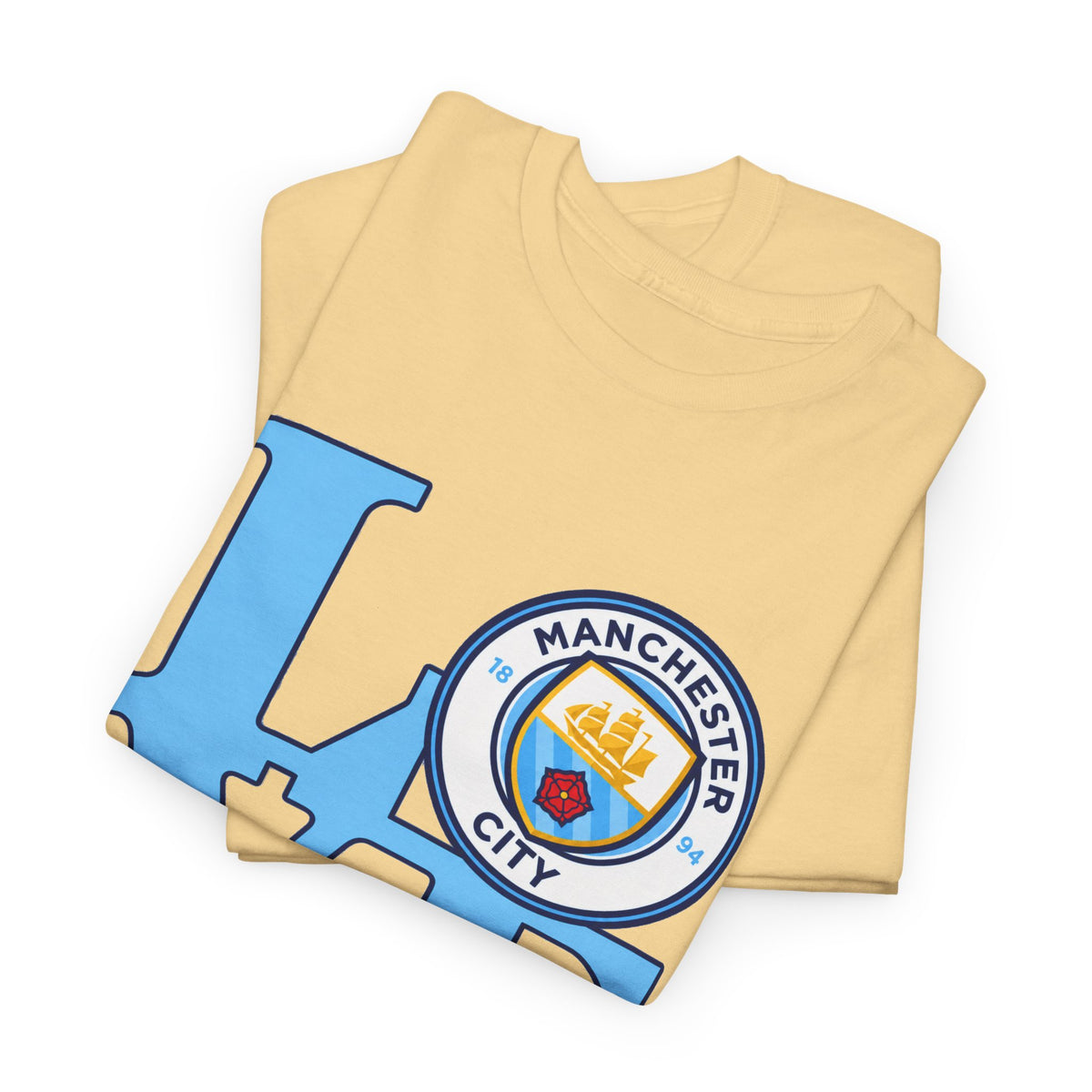 Manchester City LOVE Cotton T-Shirt