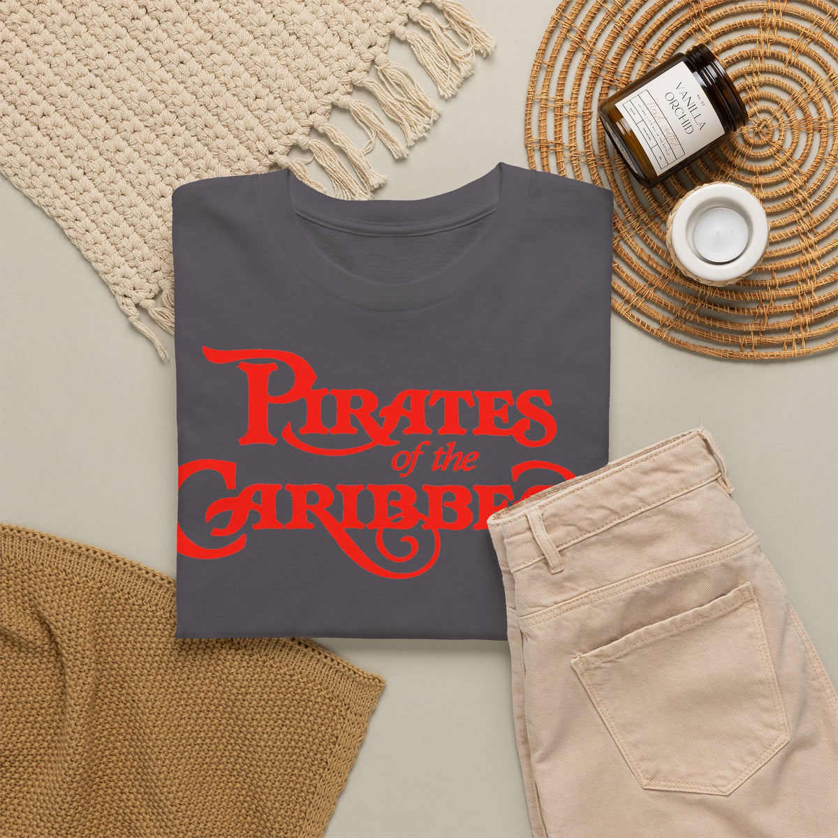 Pirates of the Caribbean inspired Unisex Heavy Cotton Tee