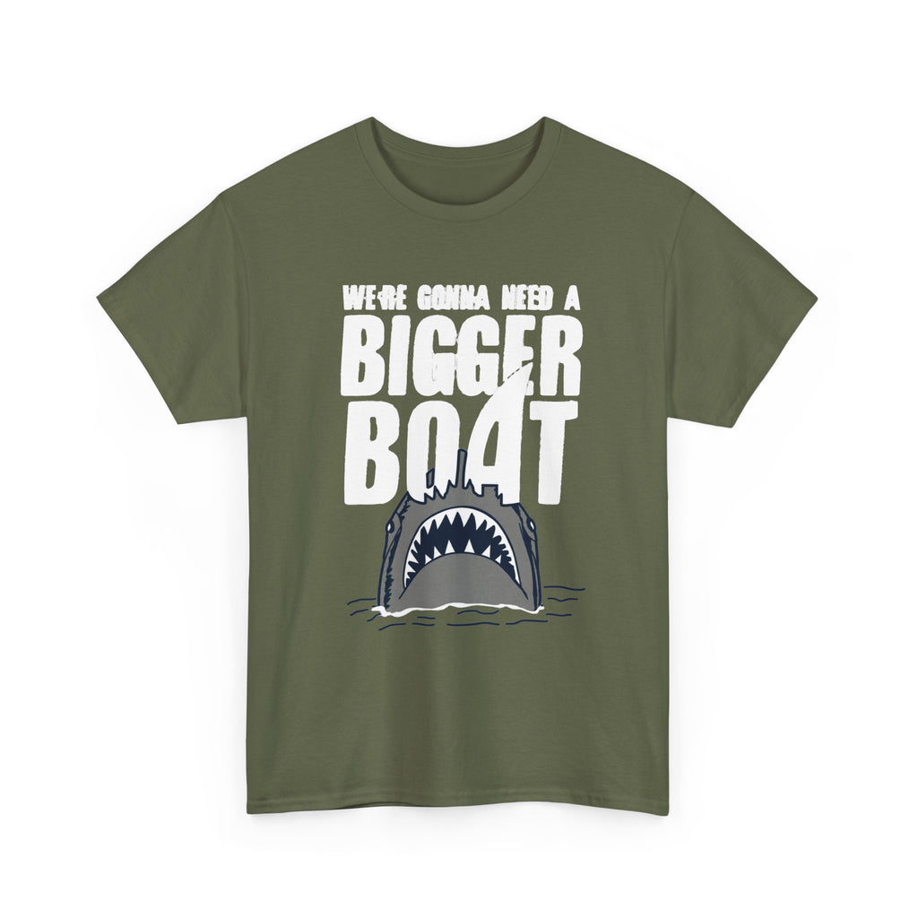 Bigger Boat Shark T-Shirt – 'We're Gonna Need a Bigger Boat' Graphic Tee