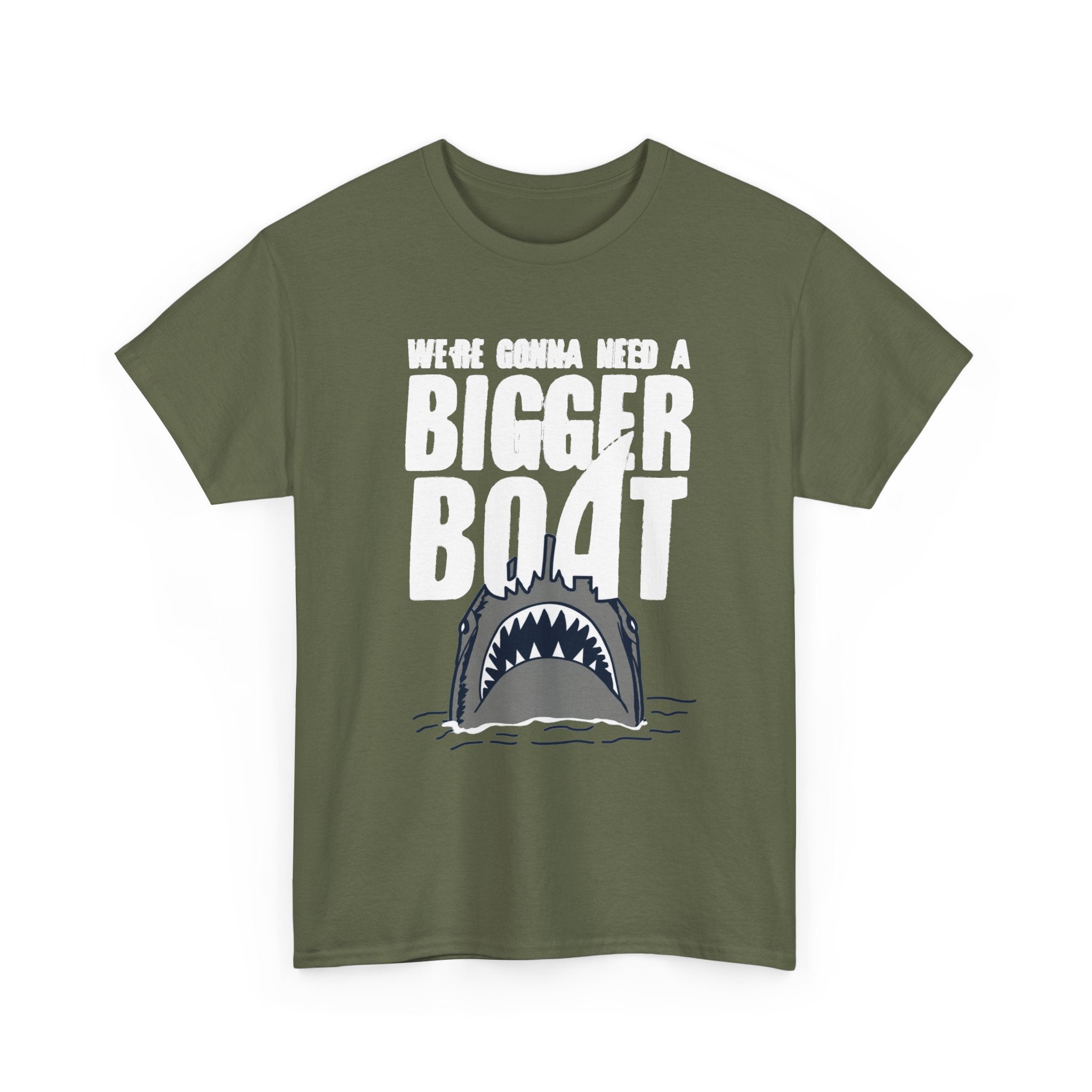 Bigger Boat Shark T-Shirt – 'We're Gonna Need a Bigger Boat' Graphic Tee