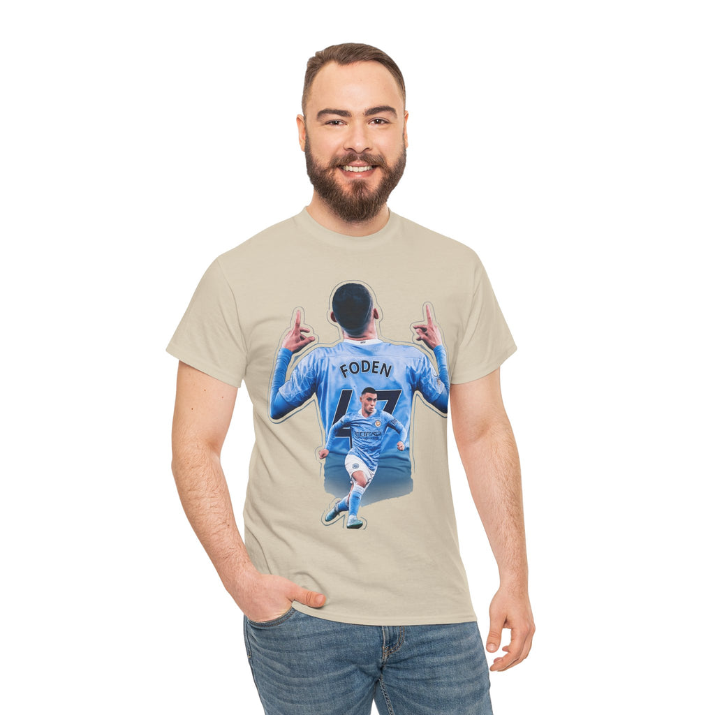 Phil Foden Soccer Fan T‑Shirt – Manchester City Jersey Graphic Tee