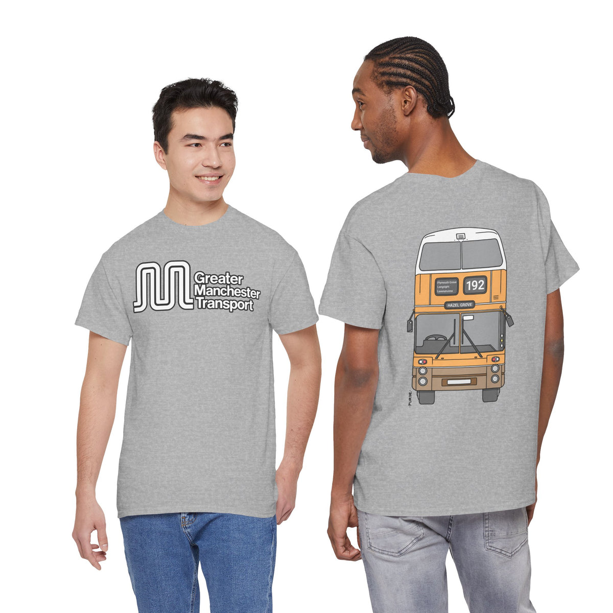 Greater Manchester Transport Tee – Vintage Bus Graphic T-Shirt