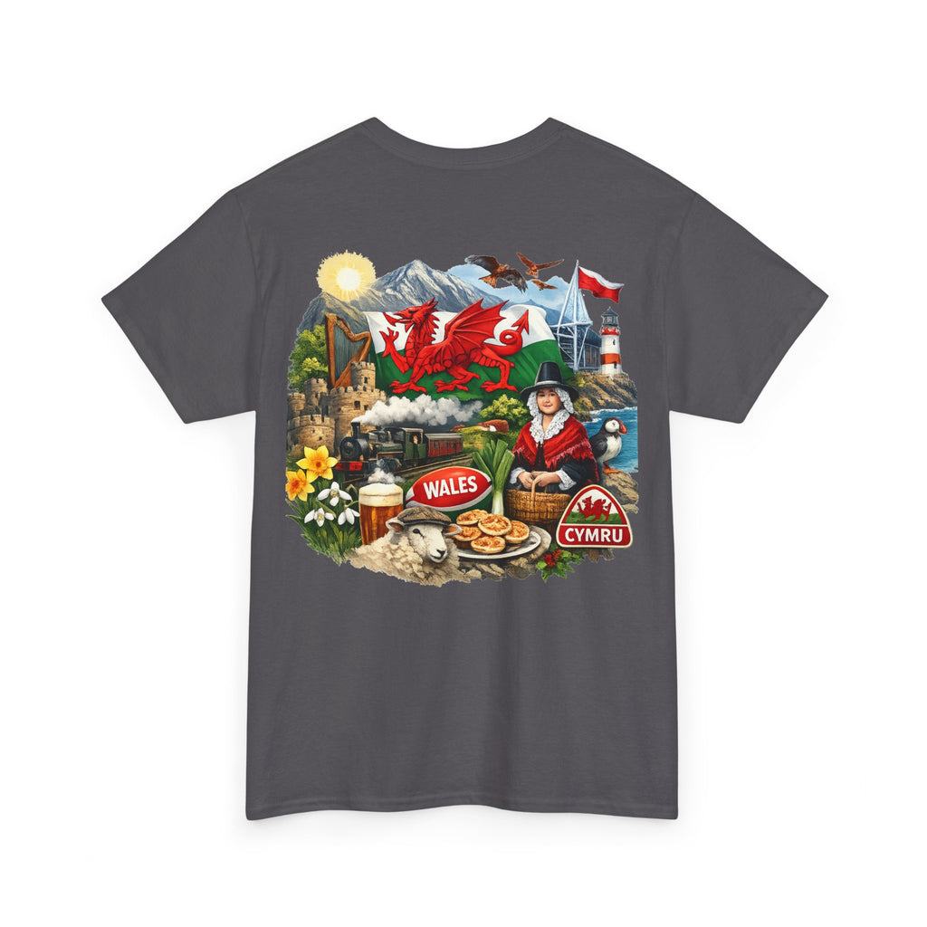 Wales Pride T-Shirt — 'Make Wales Great Again' Welsh Dragon Tee