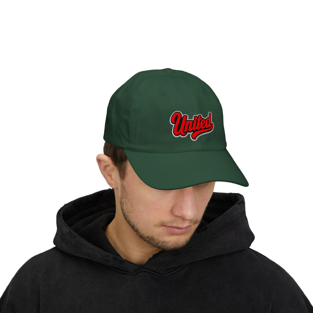 United Script Dad Cap