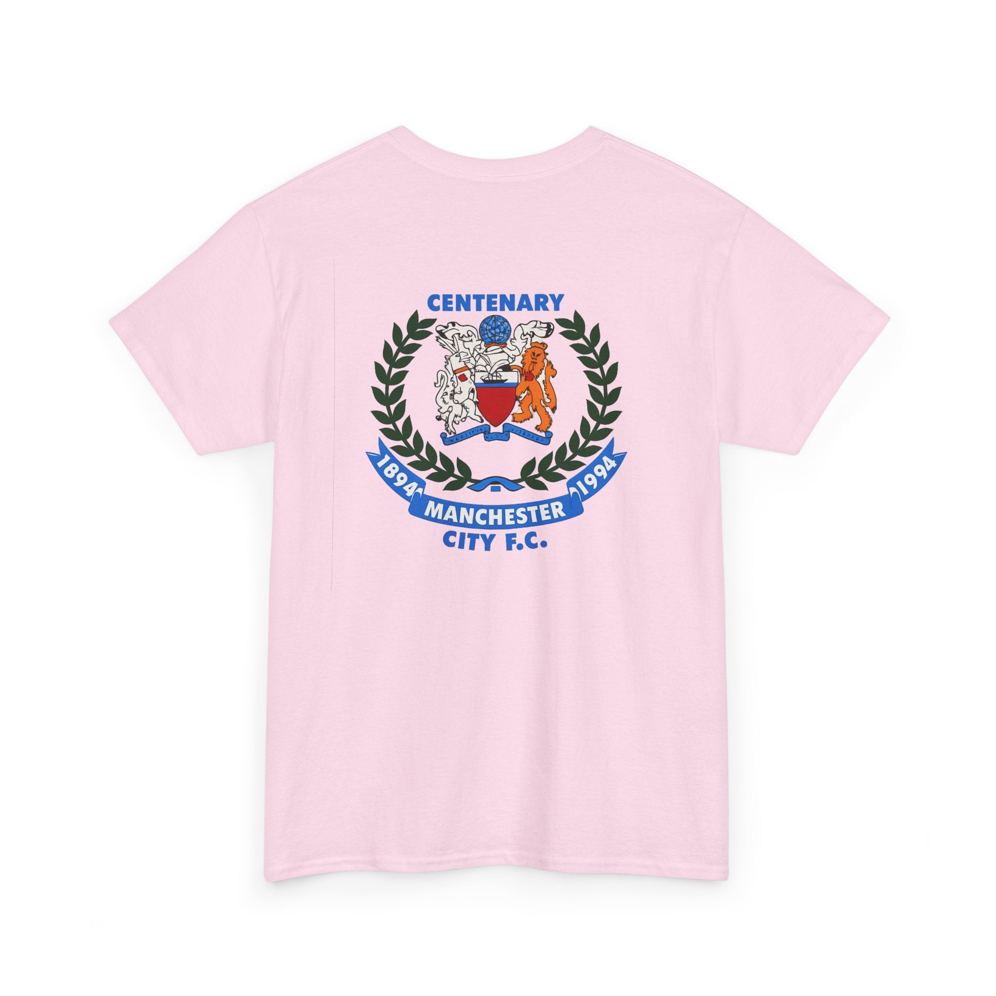 Centenary Manchester City FC Crest Tee — 1894–1994 Commemorative Shirt
