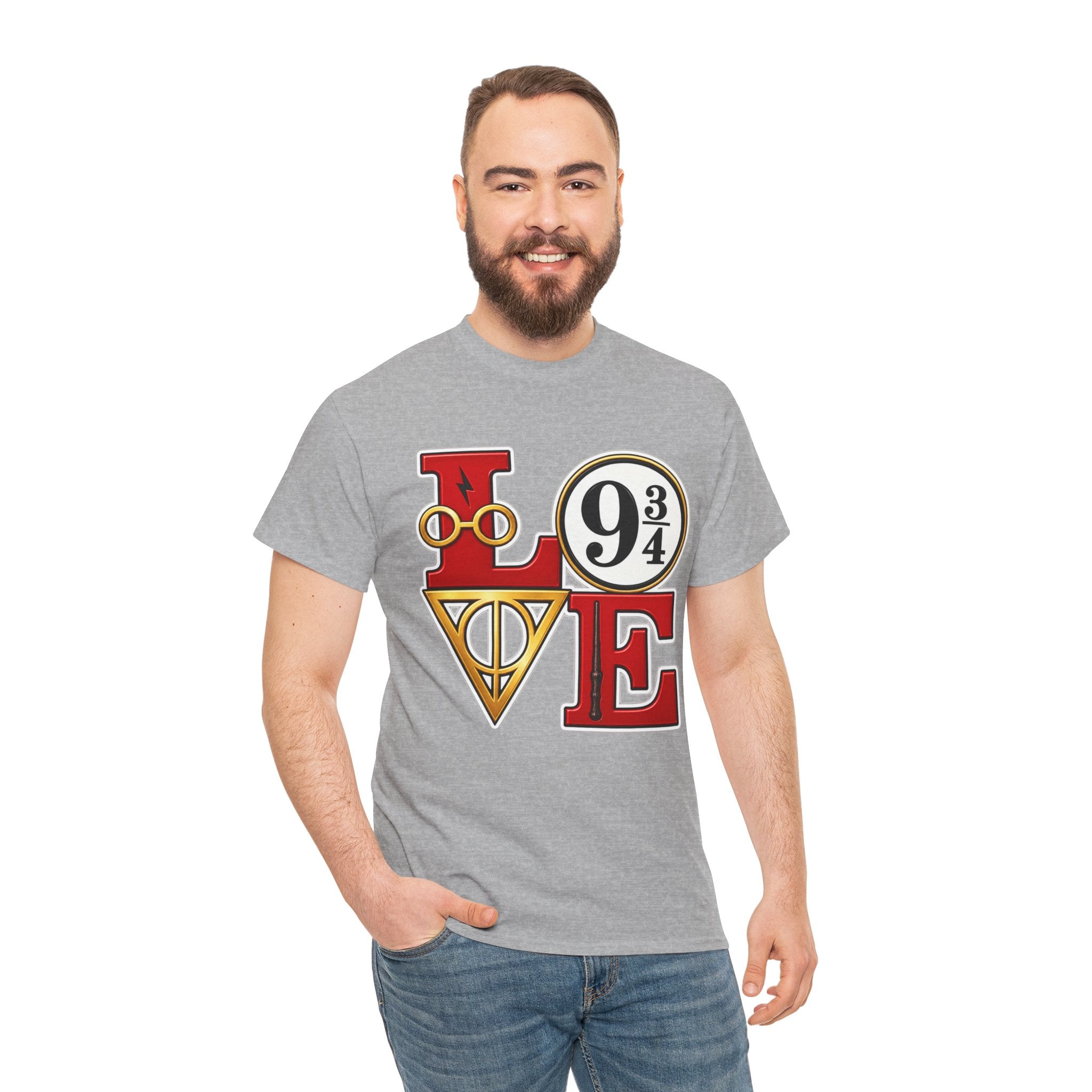 Harry Potter Inspired Love 9 3/4 Wizardry Tee