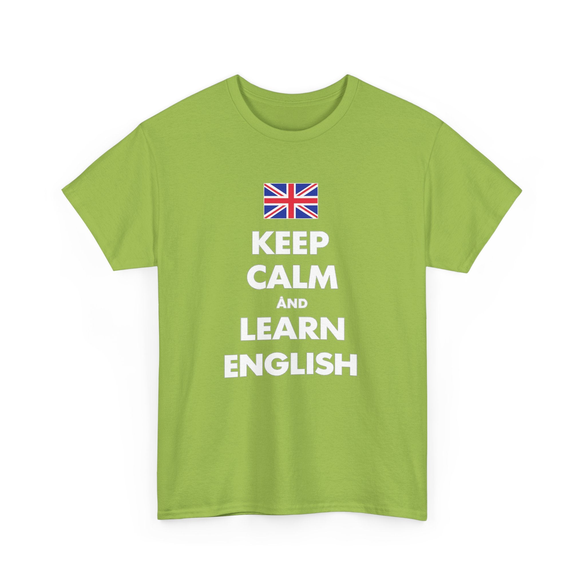 Keep Calm and Learn English T‑Shirt