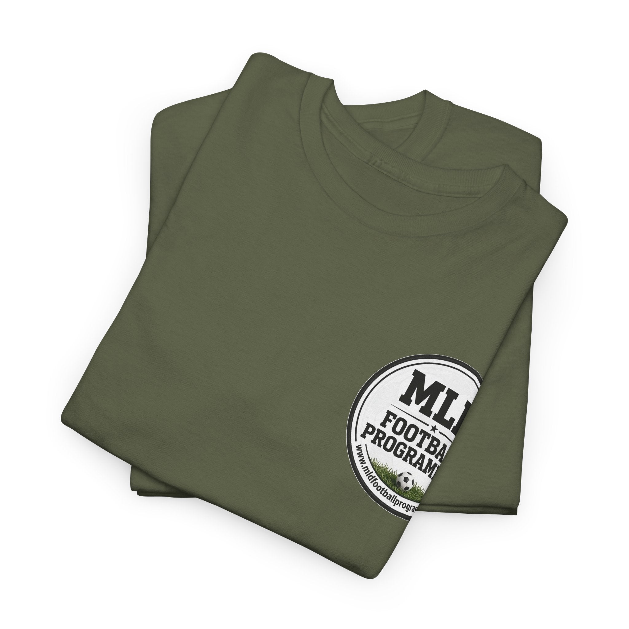 MLD Football Programmes Tee - Retro Logo Chest T-Shirt
