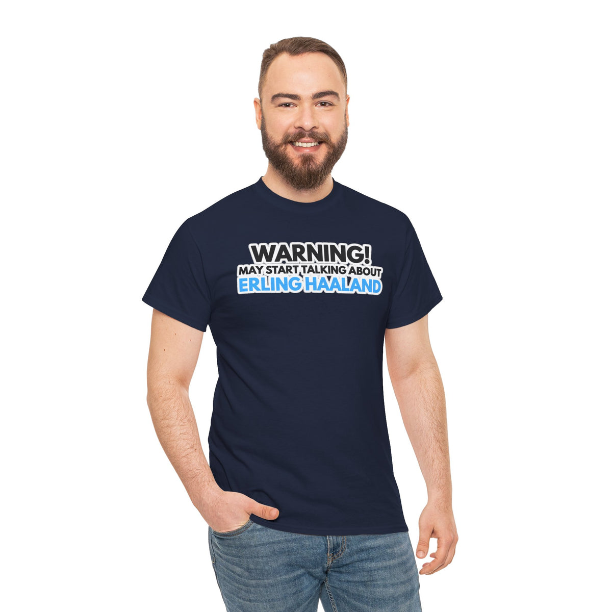 Warning! May Start Talking About Erling Haaland T-Shirt