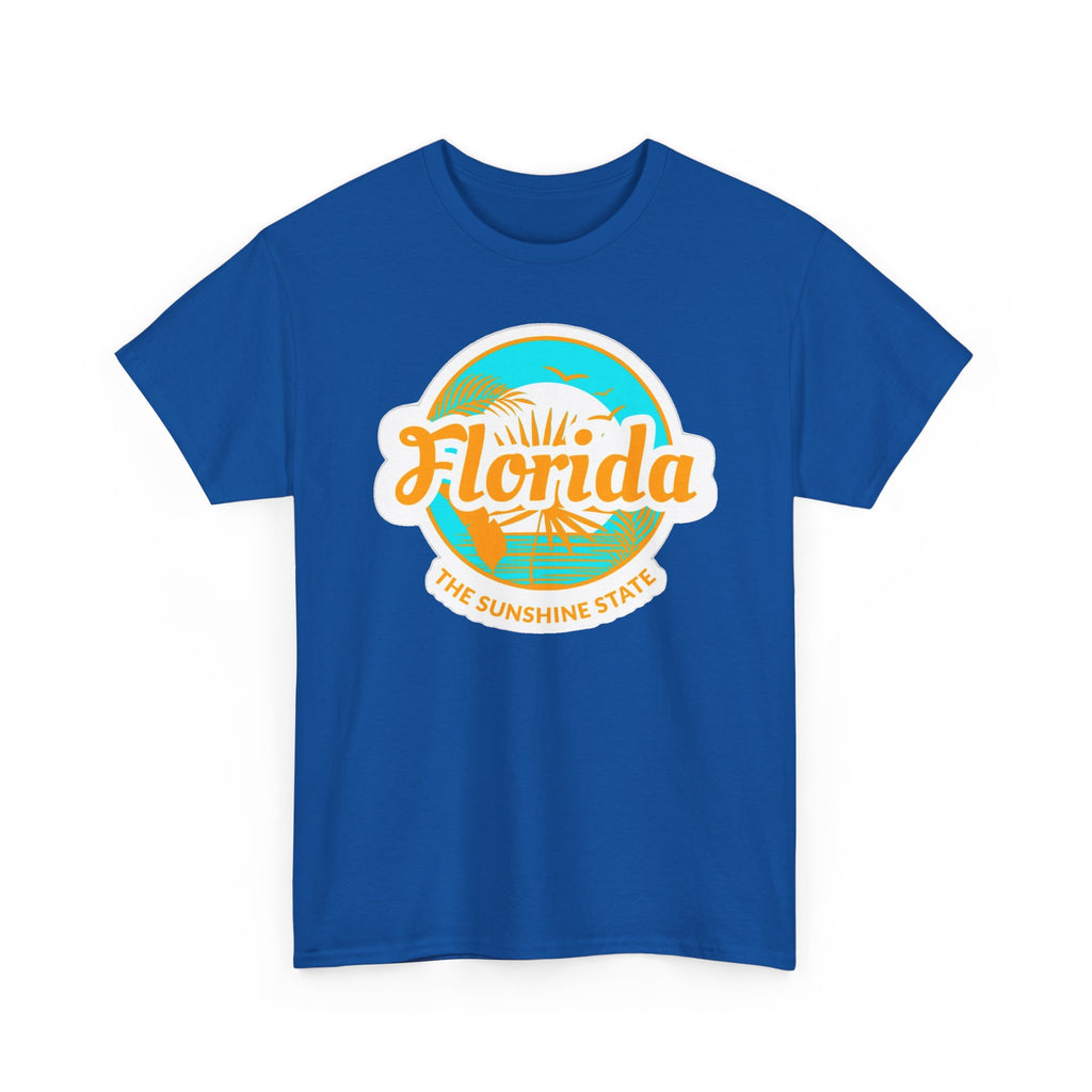Florida Sunshine State T‑Shirt – Retro Beach Logo Tee