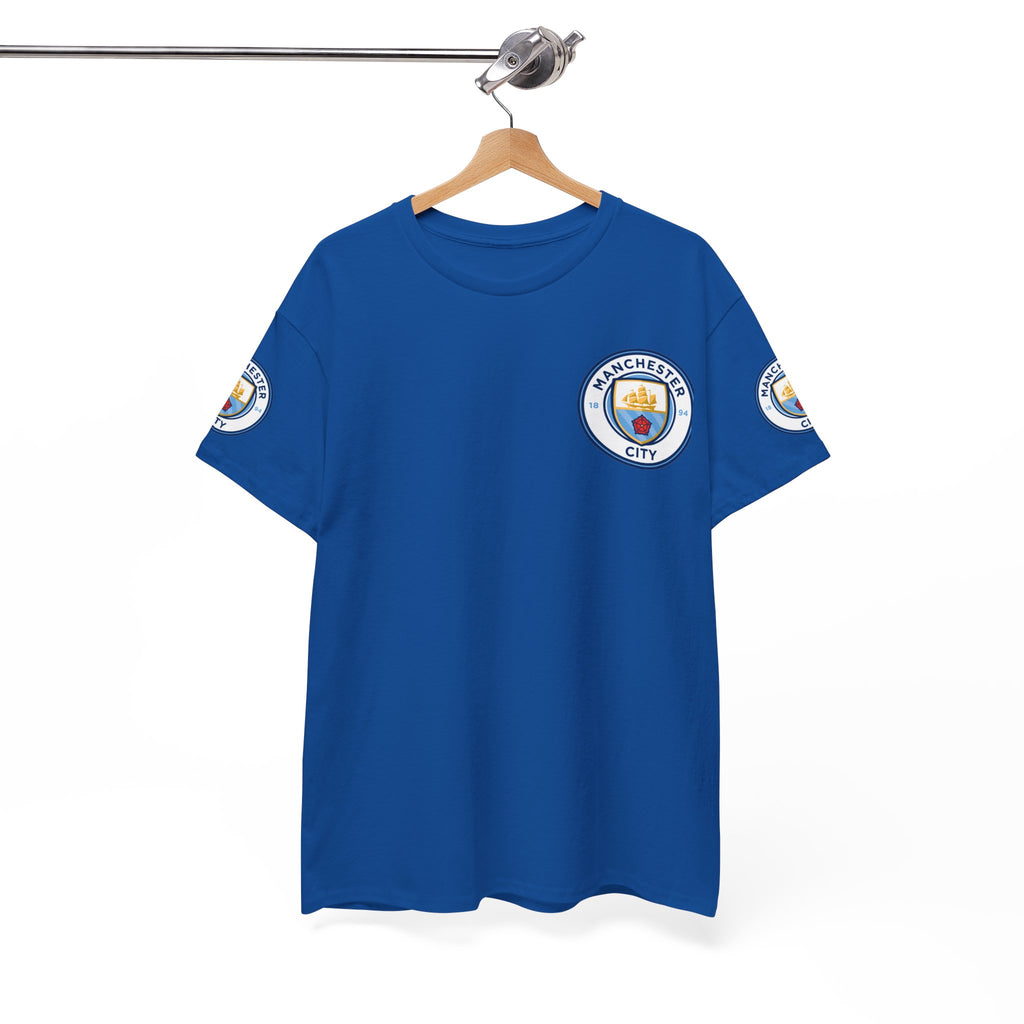 Manchester City Crest T-Shirt — Football Club Logo Tee